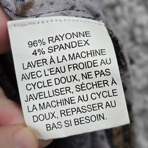 Parsley & Sage Shirt Womens Medium‎ Brown Button Up Earthy Forestcore Goblin - Picture 5 of 11